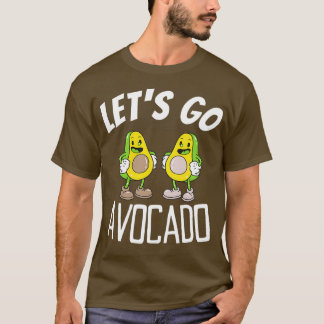 Letx27s gaat Avocado 1 T-shirt