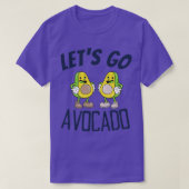 Letx27s gaat Avocado 4 T-shirt (Design voorkant)