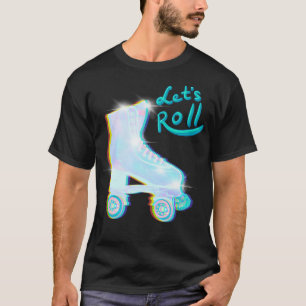 Letx27s Roll Impala holografische schaatsen T-shirt