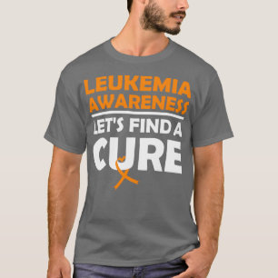 Letx27s vindt een Oranje ribb van de Zure Leukemie T-shirt