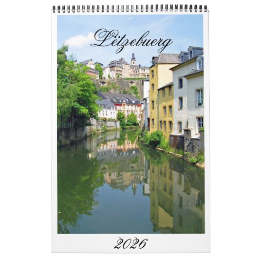 Lëtzebuerg 2026 kalender (Hoes)