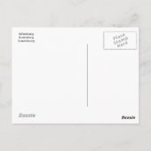 Lëtzebuerg Flag Briefkaart (Achterkant)