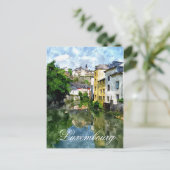 Lëtzebuerg - Luxemburg Briefkaart (Staand voorkant)