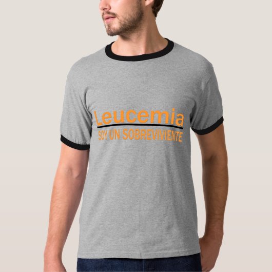 Leucemia Soy un Sobreviviente Shirt (Voorkant)