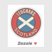 Leuchars, Schotland Sticker (Vel)