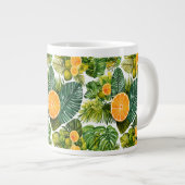 Leuchtende Orangengarten-Melodie Grote Koffiekop (Voorkant rechts)