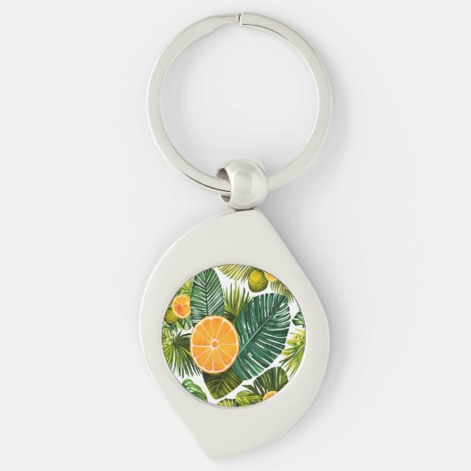 Leuchtende Orangengarten-Melodie Sleutelhanger (Voorkant)