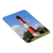 Leuchtturm auf Insel Pellworm im Sommer Magneet (Rechterzijde)