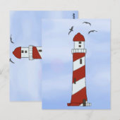 Leuchtturm  briefkaart (Voorkant / Achterkant)