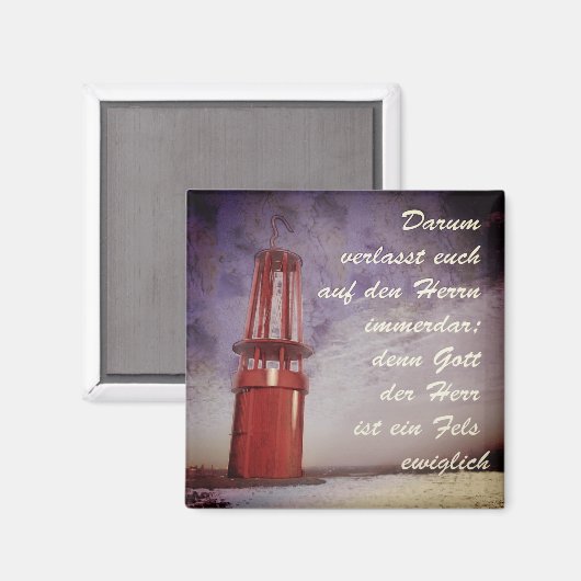 Leuchtturm von Moers Magnet (Voorkant / Achterkant)