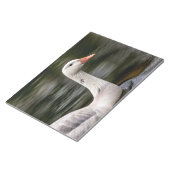 Leucistic Canadian Goose Notitieblok (Schuin)