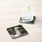 Leucistic Canadian Goose Onderzetter (Rechterzijde)