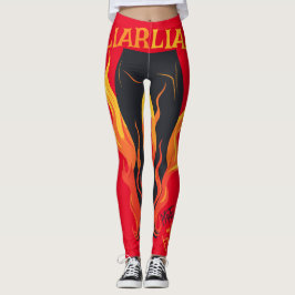 Leugenaar, leugenaar, broek staat in brand leggings