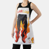 Leugenaar, leugenaar, broek staat in brand schort (Insitu)