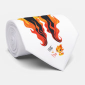 Leugenaar, leugenaar, broek staat in brand stropdas (Opgerold)