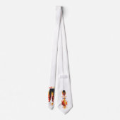 Leugenaar, leugenaar, broek staat in brand stropdas (Achterkant)