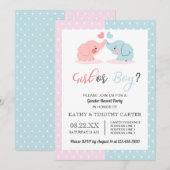 leugenachtige olifant polka doet een verhaal kaart (Voorkant / Achterkant)