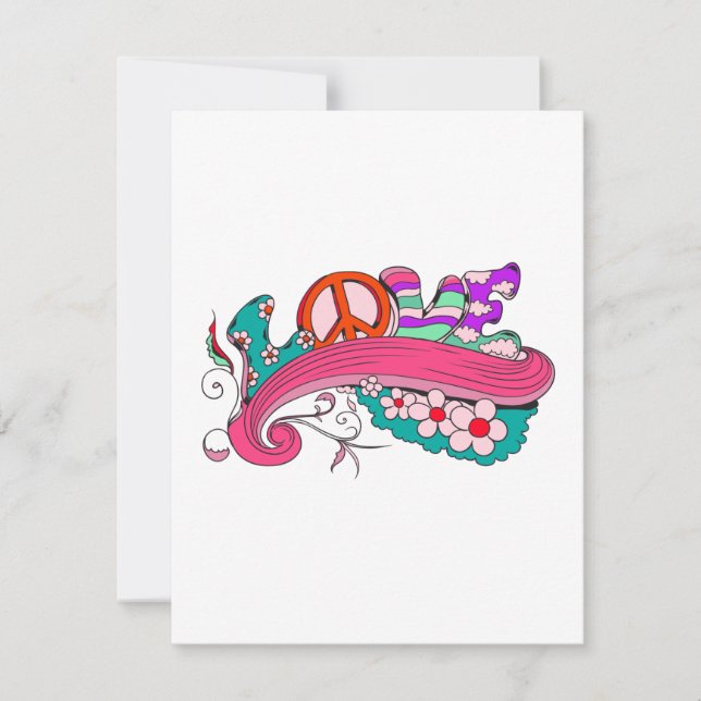 leugenachtige retro liefde (Voorkant)