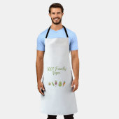 Leuk 100% Vriendelijk Vegan Schort (Gedragen)