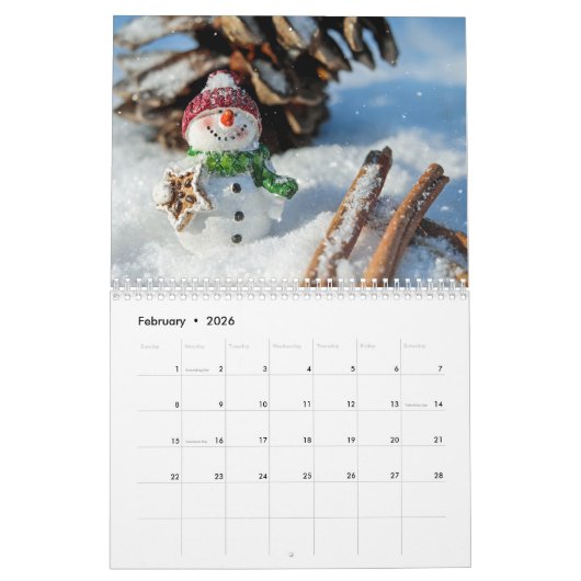 LEUK! 12 maanden kerstkalender Kalender (Feb 2026)