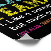 Leuk 1e klas team zoals normaal, maar koeler terug poster (Hoek)