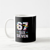 Leuk 6 7 Zes Zeven Meme Koffiemok (Links)