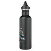 Leuk 8e Verjaardag Trein Thema Jongens 8 Jaar O Waterfles (Rechts)