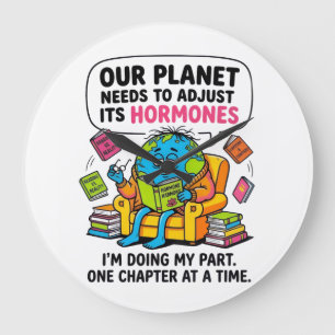 Leuk aardboek - Onze planeet moet zich aanpassen Grote Klok