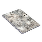 Leuk Abstract Dier Collectie Notitieboek (Rechterzijde)