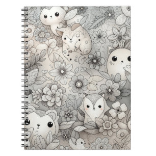 Leuk Abstract Dier Collectie Notitieboek