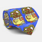 Leuk Abstract hondengezicht Stropdas (Opgerold)