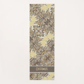 Leuk Abstract Neutraal Geïnspireerd Modern Yogamat (Voorkant)