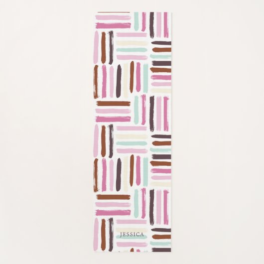 Leuk Abstract Patroon Yogamat (Voorkant)