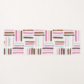 Leuk Abstract Patroon Yogamat (Voorkant (horizontaal))