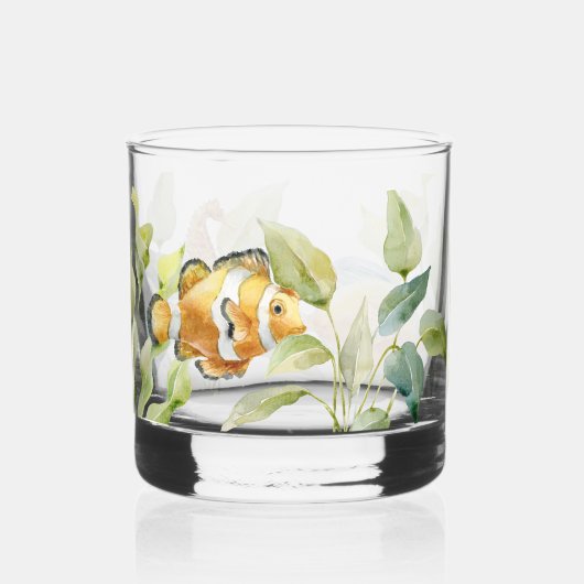Leuk actueel visontwerp whisky glas (Achterkant)