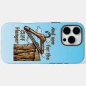 Leuk Afbeelding van Cliff Hanger met Speelse Wordp Case-Mate iPhone Case (Achterkant (horizontaal))