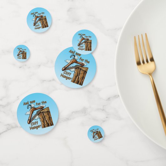 Leuk Afbeelding van Cliff Hanger met Speelse Wordp Confetti (Groep)