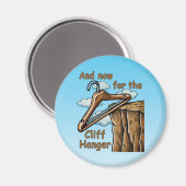 Leuk Afbeelding van Cliff Hanger met Speelse Wordp Magneet (Voorkant / Achterkant)