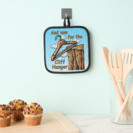 Leuk Afbeelding van Cliff Hanger met Speelse Wordp Pannenlap