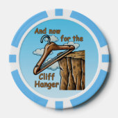 Leuk Afbeelding van Cliff Hanger met Speelse Wordp Poker Chips (Voorkant)