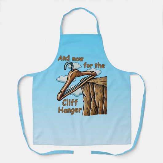 Leuk Afbeelding van Cliff Hanger met Speelse Wordp Schort (Voorkant)
