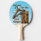 Leuk Afbeelding van Cliff Hanger met Speelse Wordp Tafeltennisbatje (Voorkant)