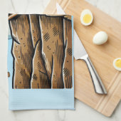 Leuk Afbeelding van Cliff Hanger met Speelse Wordp Theedoek (Quarter Fold)