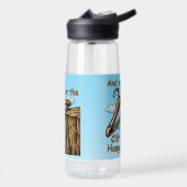 Leuk Afbeelding van Cliff Hanger met Speelse Wordp Waterfles (Links)