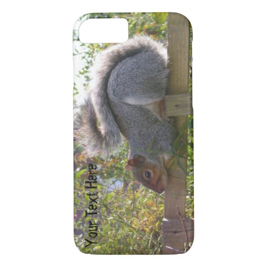 Leuk afbeelding van Grey Squirrel Sleeping Wildlif Case-Mate iPhone Case (Achterkant)