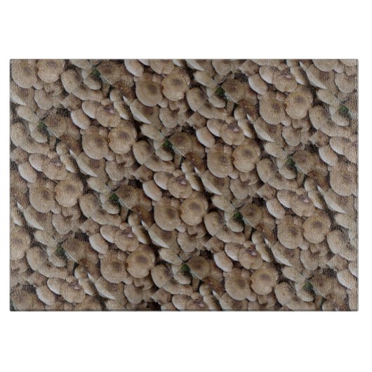 leuk afbeelding van verse knooppaddenstoelen snijplank (Voorkant)