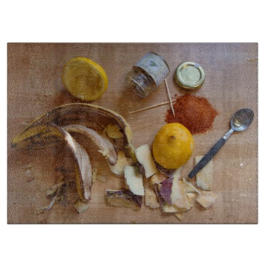 leuk afbeelding voor het koken van citroeningredië snijplank (Voorkant)