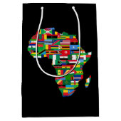 leuk Afrikaans thematisch feest Medium Cadeauzakje (Voorkant)