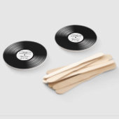 Leuk album Song Naam Datum Bruiloft Handwaaier (Niet-gemonteerd)