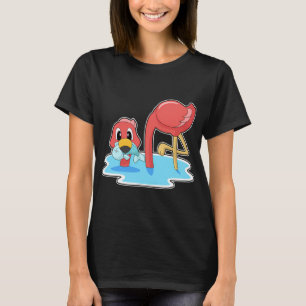 Leuk Alligator Koeler Op Het Meer Tijd T-shirt